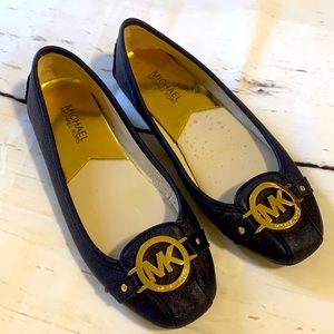 Michael Kors Navy Blue Flats